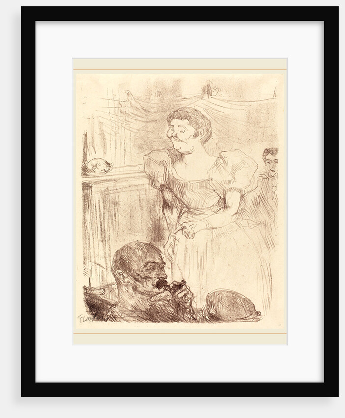 Di Ti Fellow-Englishmen at the Cafe-Concert, 1898 by Henri de Toulouse-Lautrec