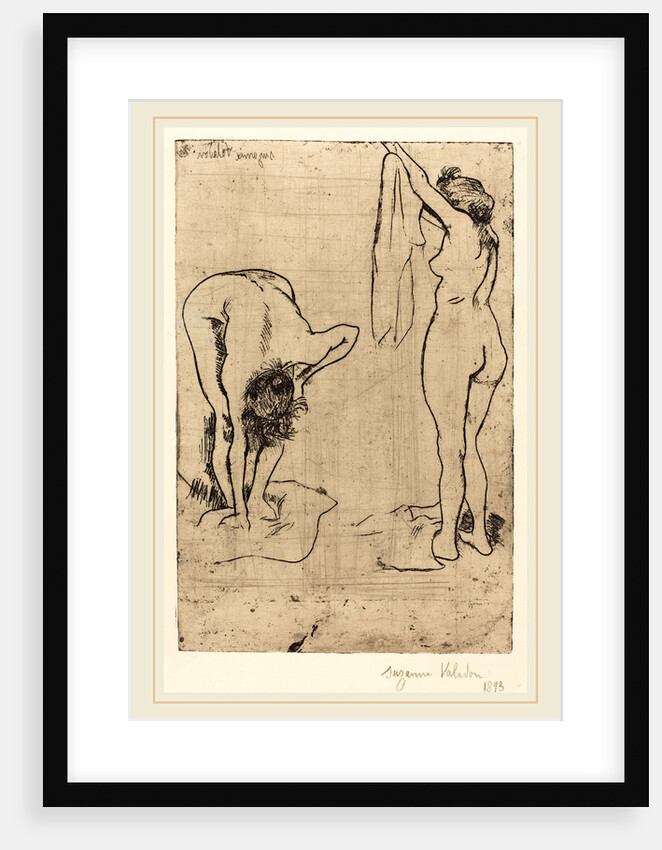 Femmes au bain, 1893 by Suzanne Valadon
