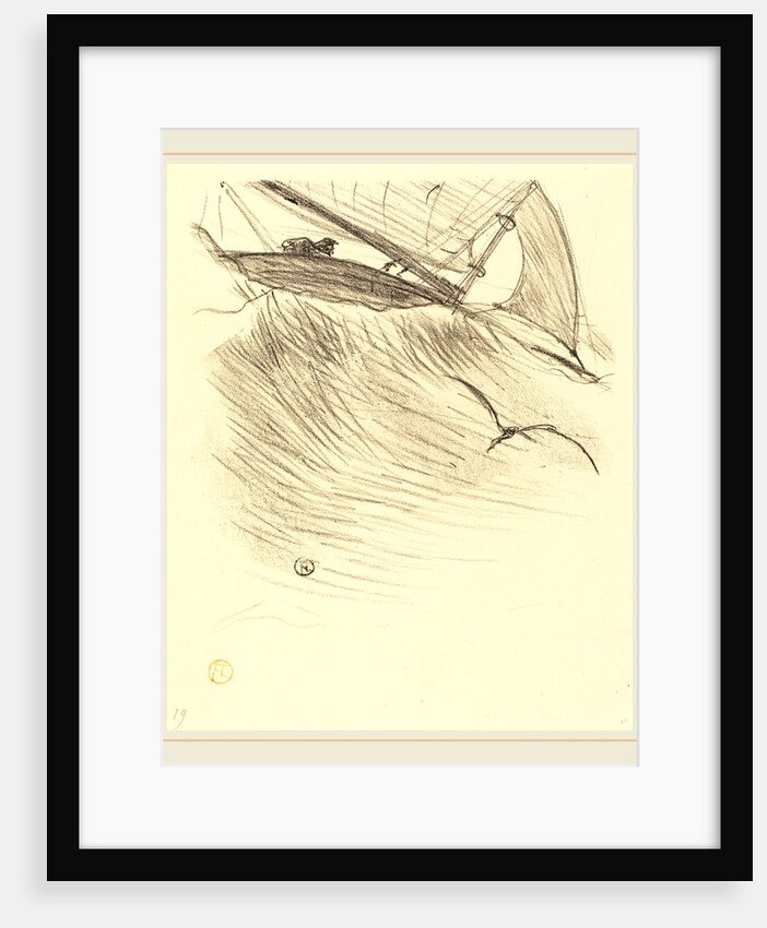 Les hirondelles de mer, 1895 by Henri de Toulouse-Lautrec