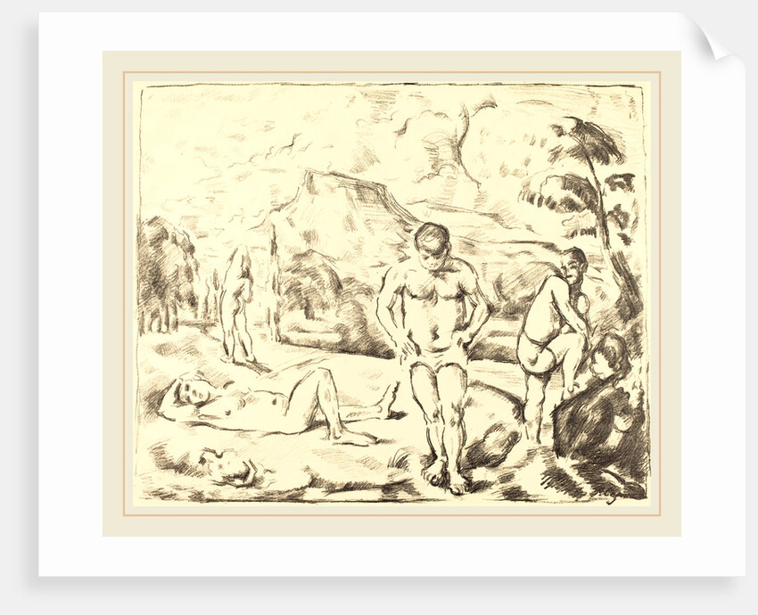 The Bathers by Paul Cézanne