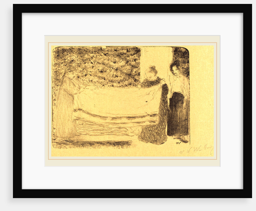 Folding the Linen, 1893 by Edouard Vuillard