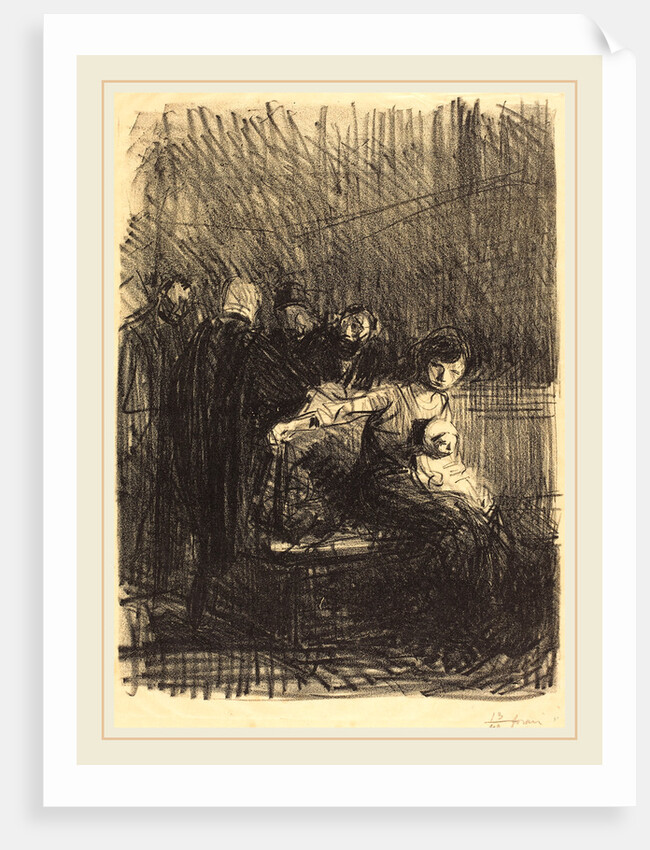 Recess of the Hearing, 1914 by Jean-Louis Forain