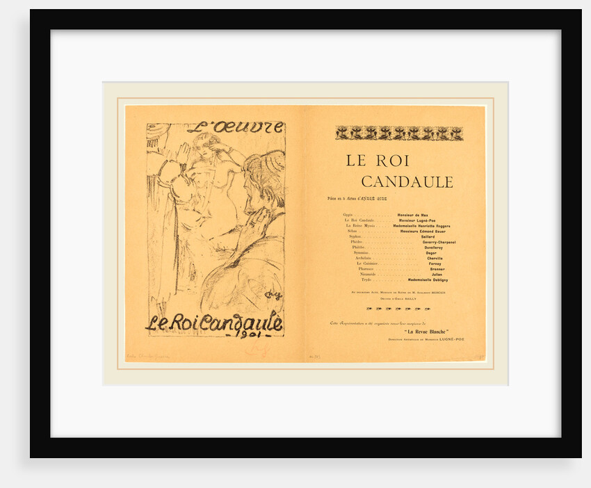 Le Roi Candaule, 1901 by Charles Guérin