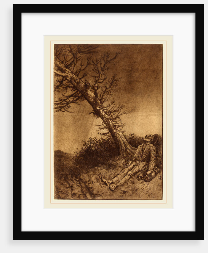 Death of the Vagabond by Alphonse Legros