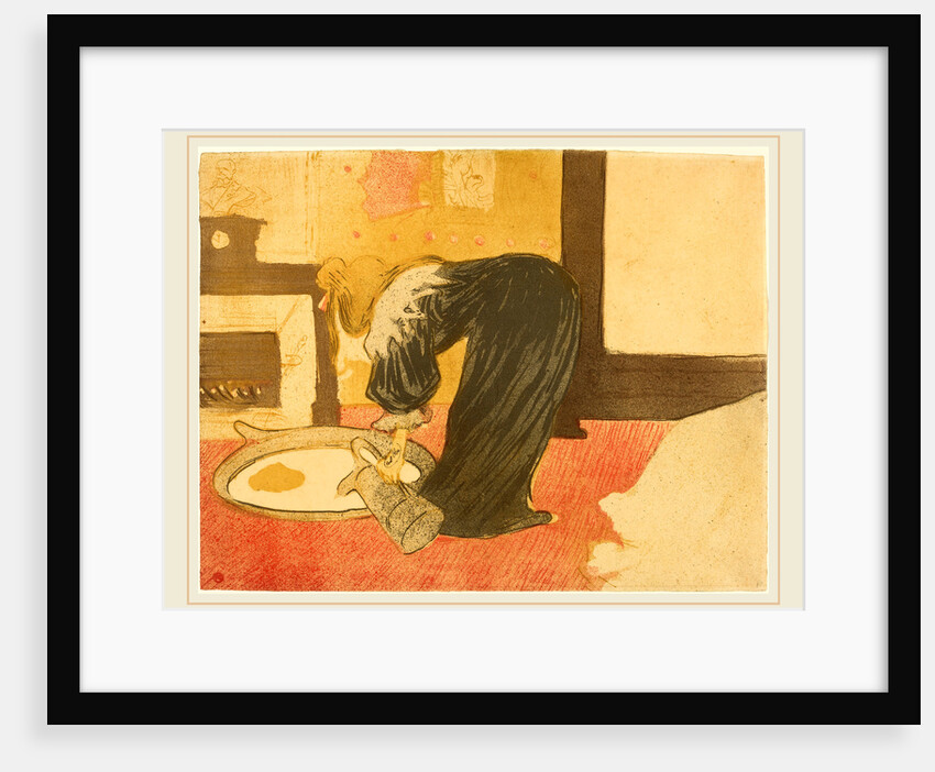 Woman at the Tub, 1896 by Henri de Toulouse-Lautrec