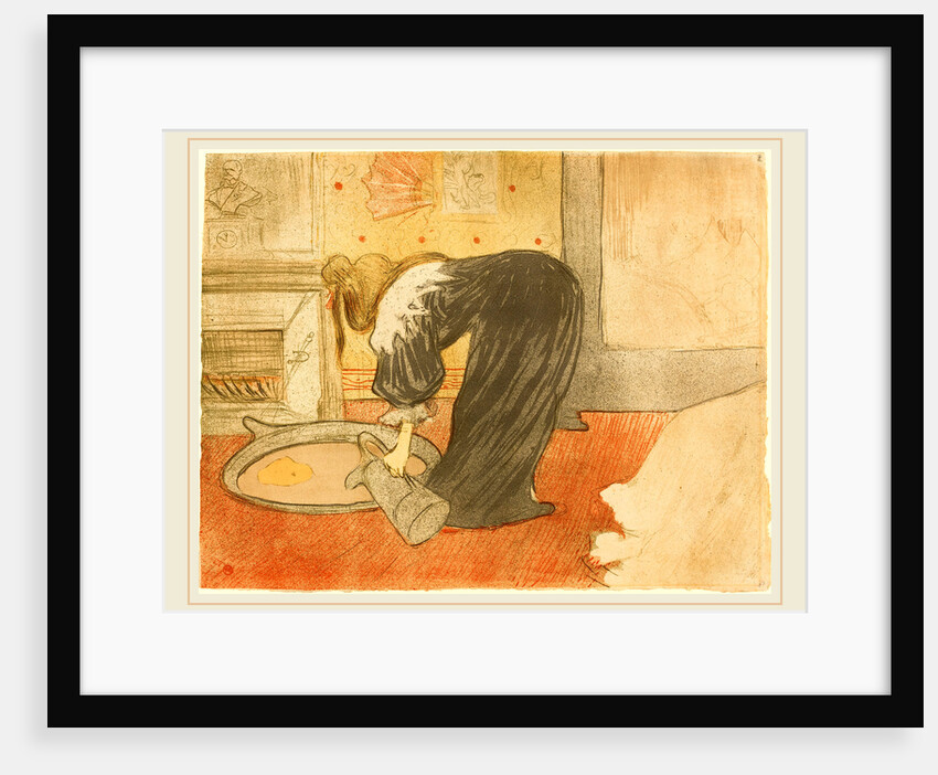 Woman at the Tub, 1896 by Henri de Toulouse-Lautrec