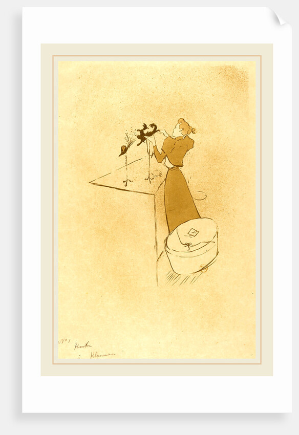 The Milliner, 1893 by Henri de Toulouse-Lautrec