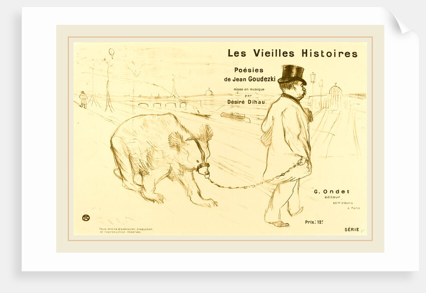 Les Vielles Histoires, 1893 by Henri de Toulouse-Lautrec