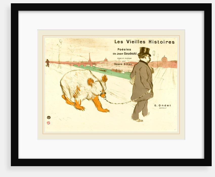 Les Vielles Histoires, 1893 by Henri de Toulouse-Lautrec