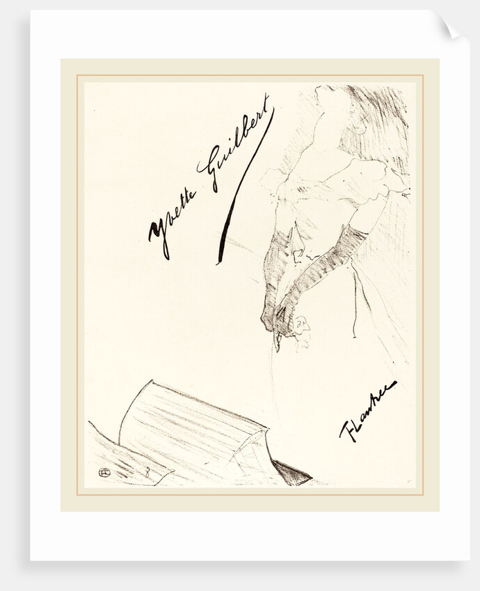 Frontispiece, 1898 by Henri de Toulouse-Lautrec