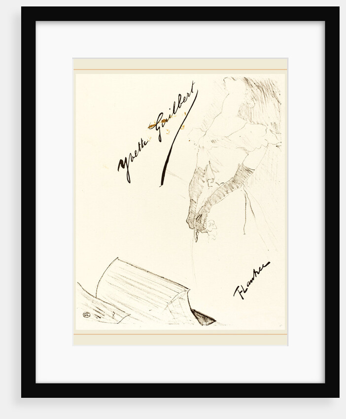 Frontispiece, 1898 by Henri de Toulouse-Lautrec