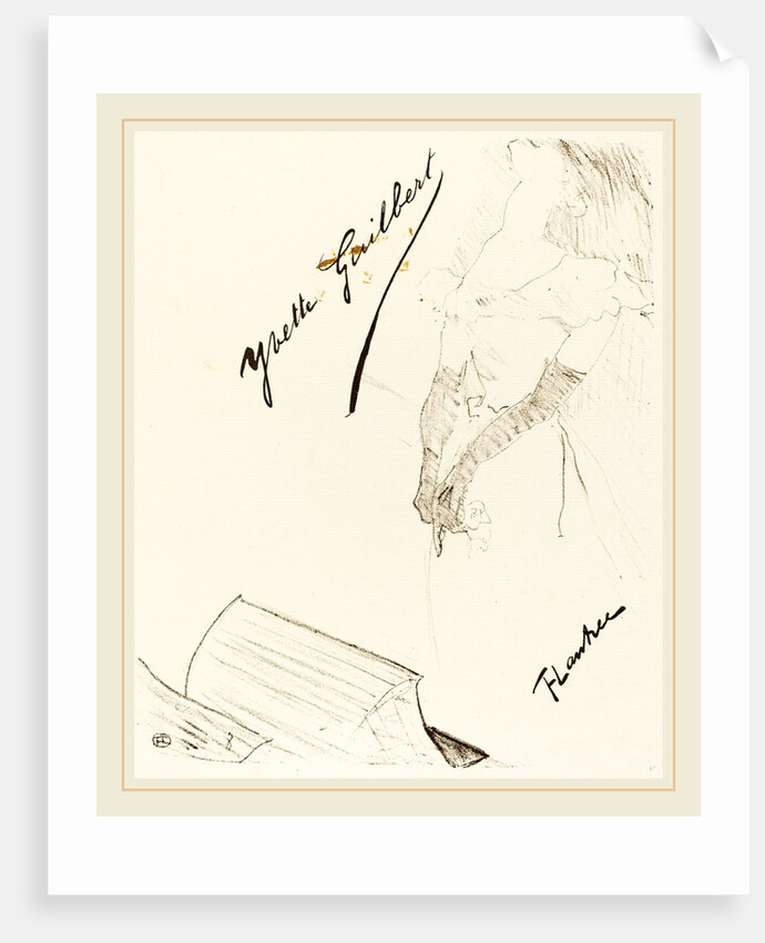 Frontispiece, 1898 by Henri de Toulouse-Lautrec