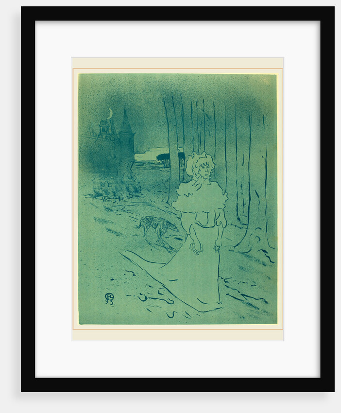 The Manor Lady or the Omen, 1895 by Henri de Toulouse-Lautrec