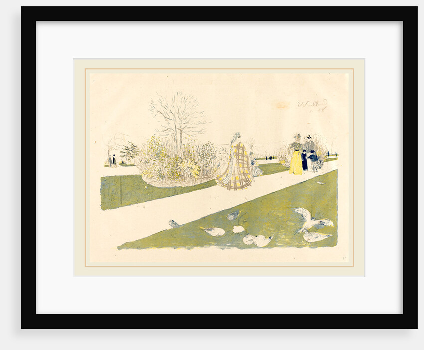 The Tuileries Garden by Edouard Vuillard