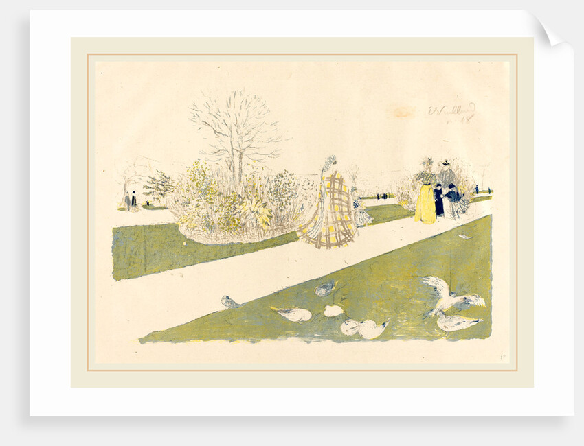 The Tuileries Garden by Edouard Vuillard