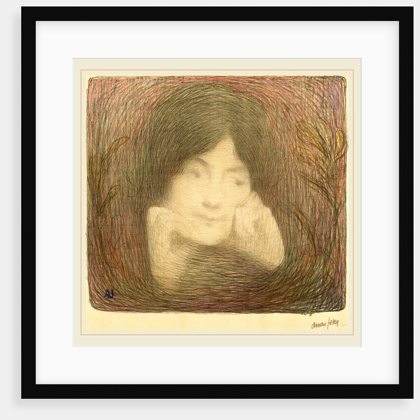 Mlle Moréno de la Comédie-Française, 1897 by Edmond Aman-Jean
