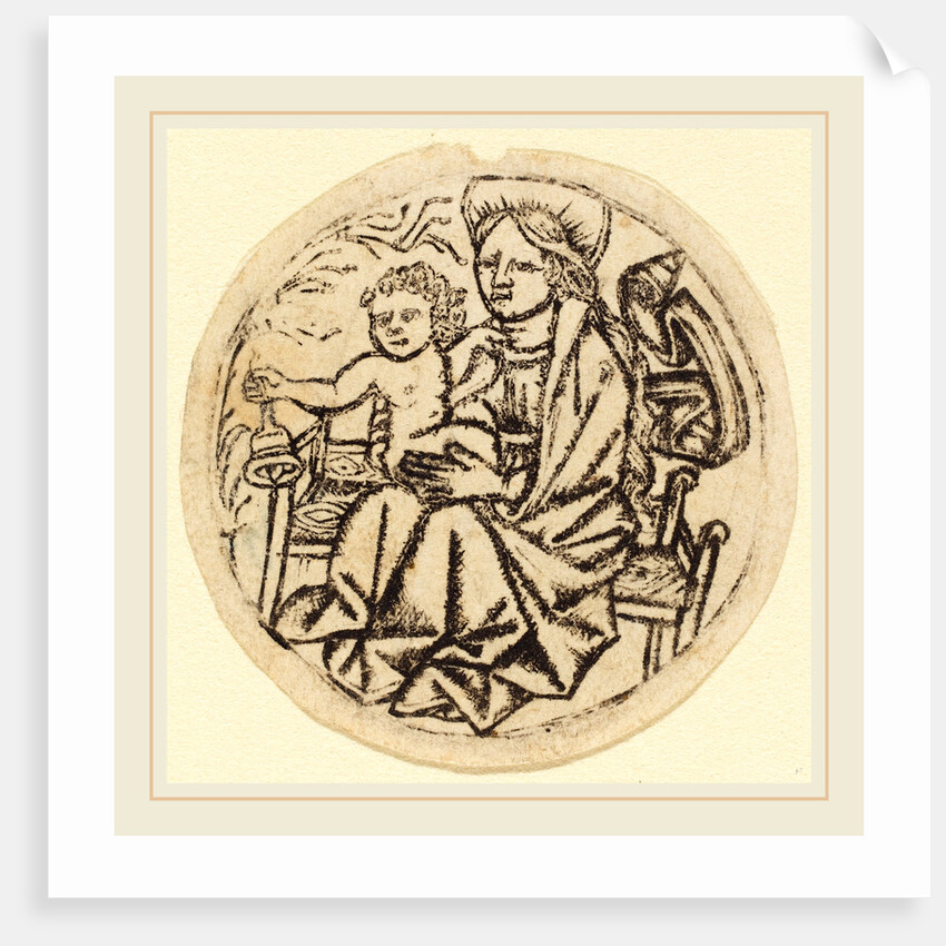 Madonna and Child with a Bell by Anonymous