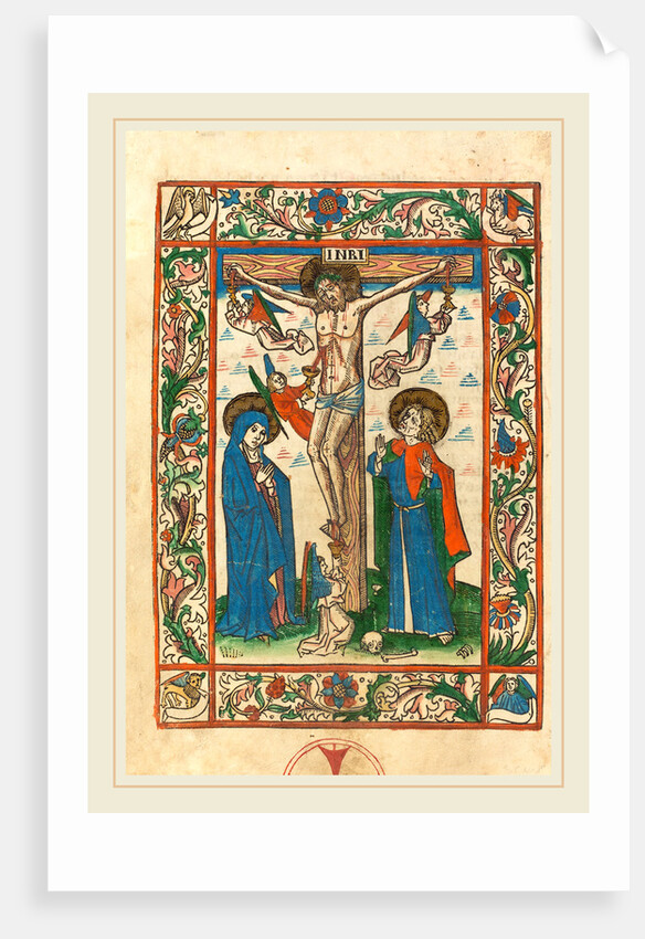 Christ on the Cross with Angels, 1483 by Anonymous