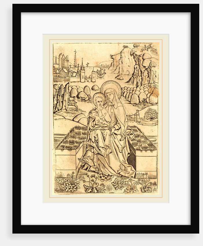 The Madonna and Child with Saint Anne, c. 1460 by Master of St. Sebastian
