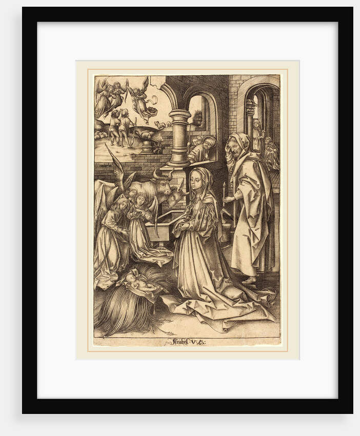 The Nativity by Israhel van Meckenem