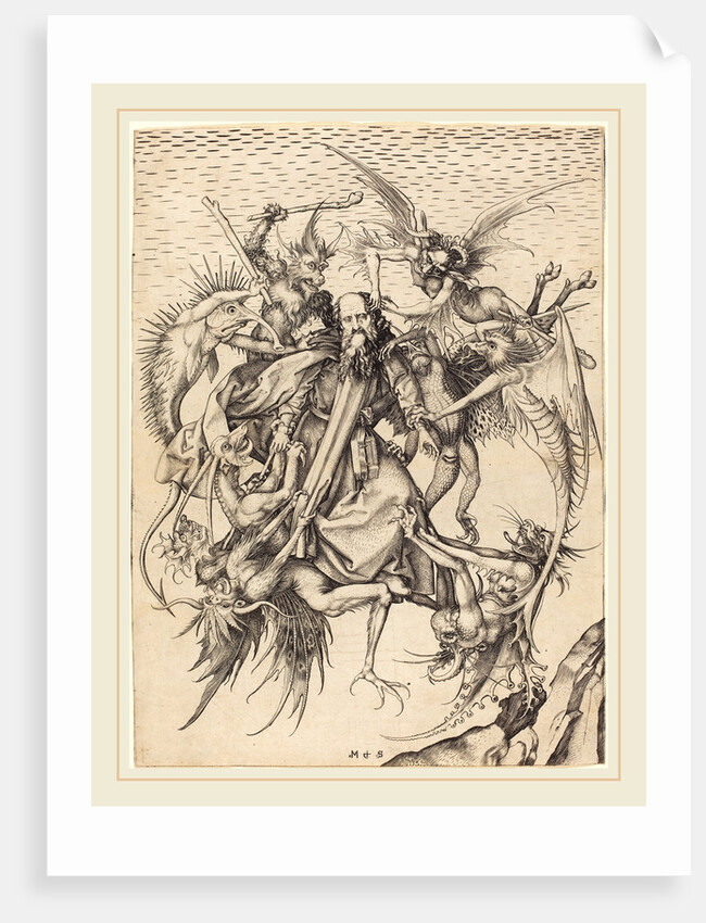 The Tribulations of Saint Anthony by Martin Schongauer