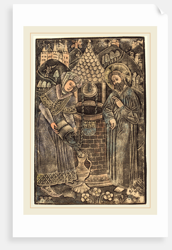 Christ and the Woman of Samaria, c. 1470 by Anonymous
