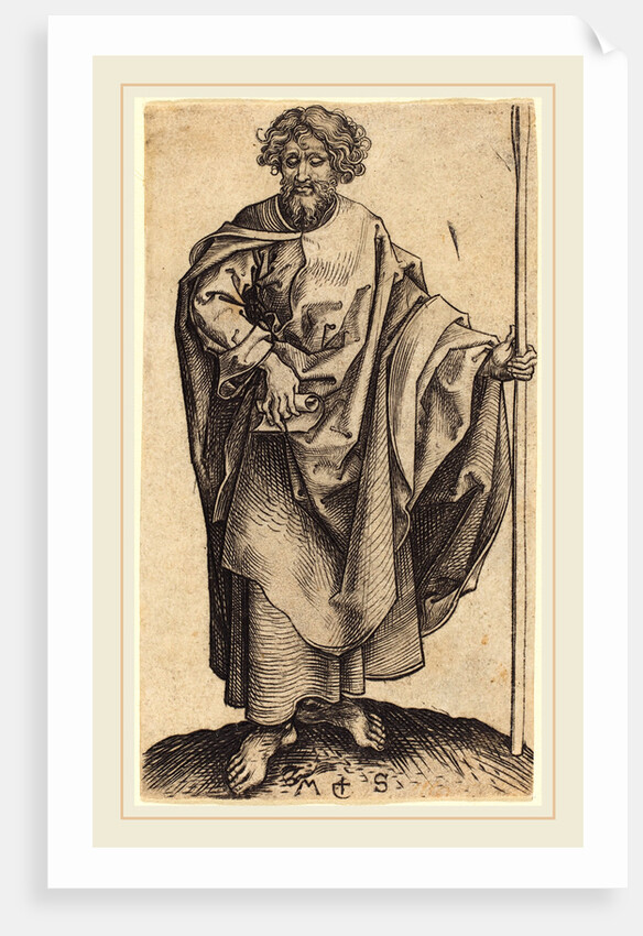 Saint Thomas, c. 1480 by Martin Schongauer