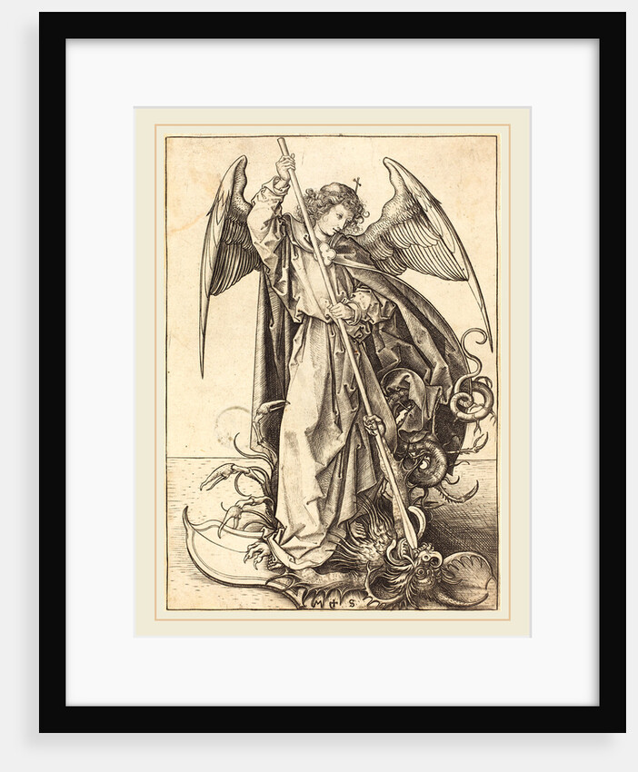 Saint Michael Slaying the Dragon by Martin Schongauer
