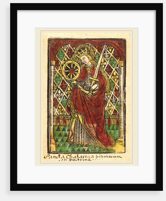 Saint Catherine, 1480 or after by Workshop of Master of the Protective Saints of Cologne