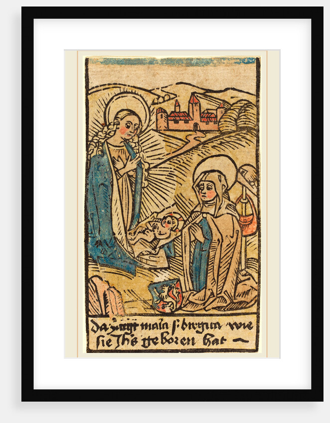 Madonna and Saint Bridget by Anonymous