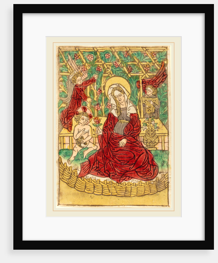 Madonna in a Closed Garden by Anonymous