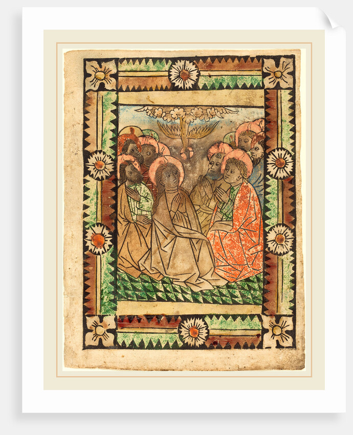 The Descent of the Holy Ghost, c. 1450 by Anonymous