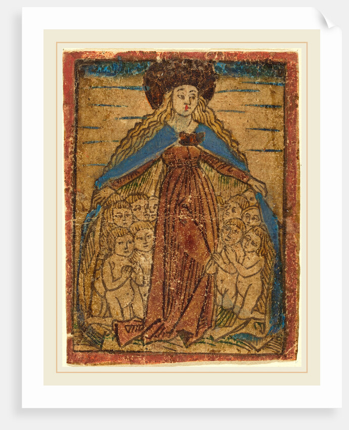 Madonna as Protectress by Anonymous