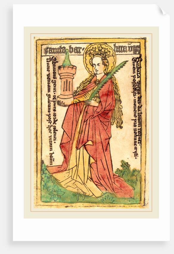 Saint Barbara by Anonymous