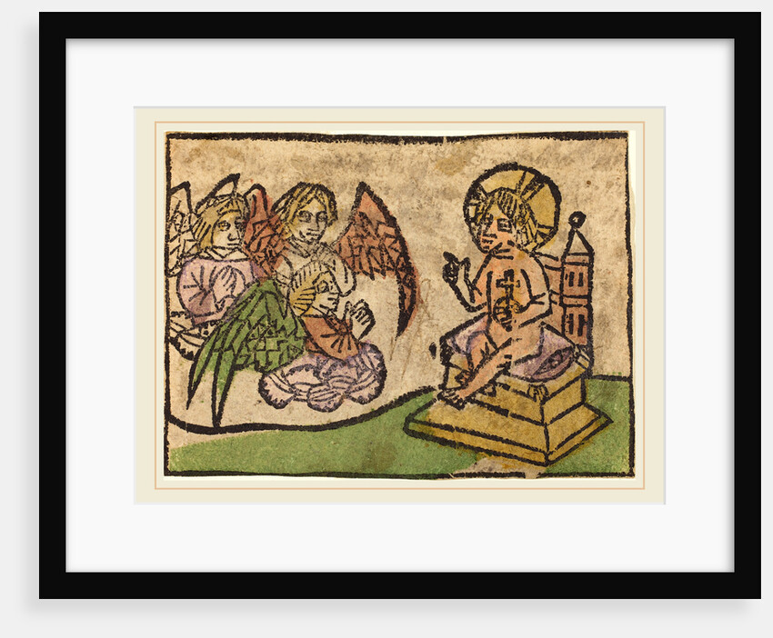 Christ Child with Three Angels by Anonymous