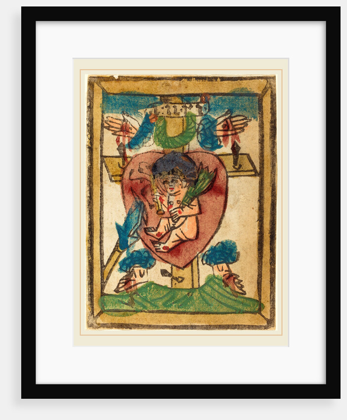 Christ Child in the Sacred Heart by Anonymous