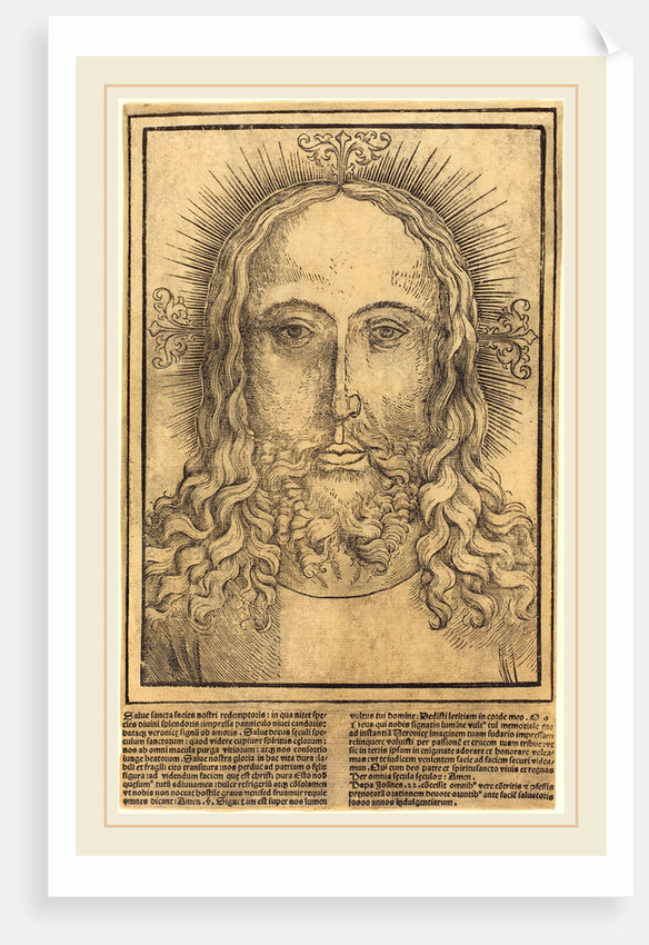 The Head of Christ, probably 1500-1510 by Anonymous