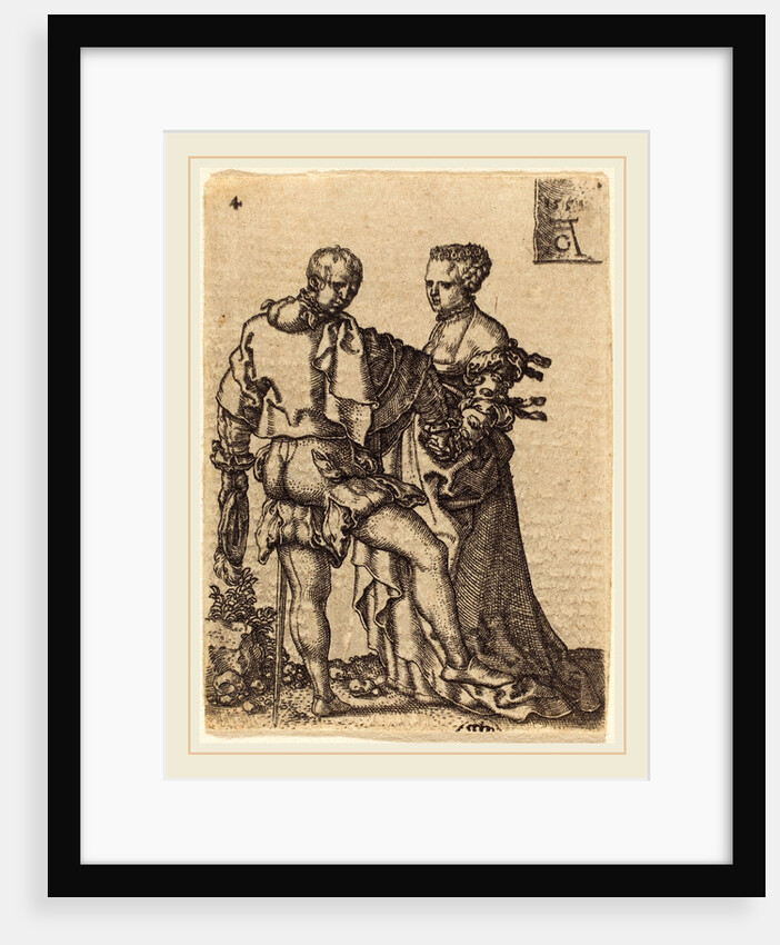 Dancing Couple, 1551 by Heinrich Aldegrever