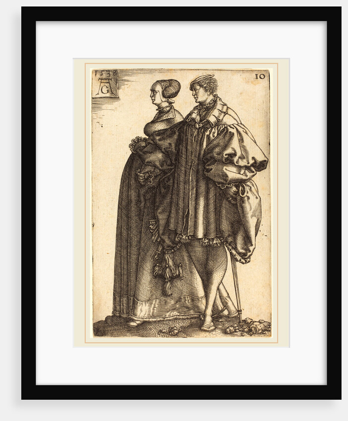Large Wedding Dancers, 1538 by Heinrich Aldegrever