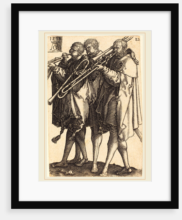 Large Wedding Dancers, 1538 by Heinrich Aldegrever
