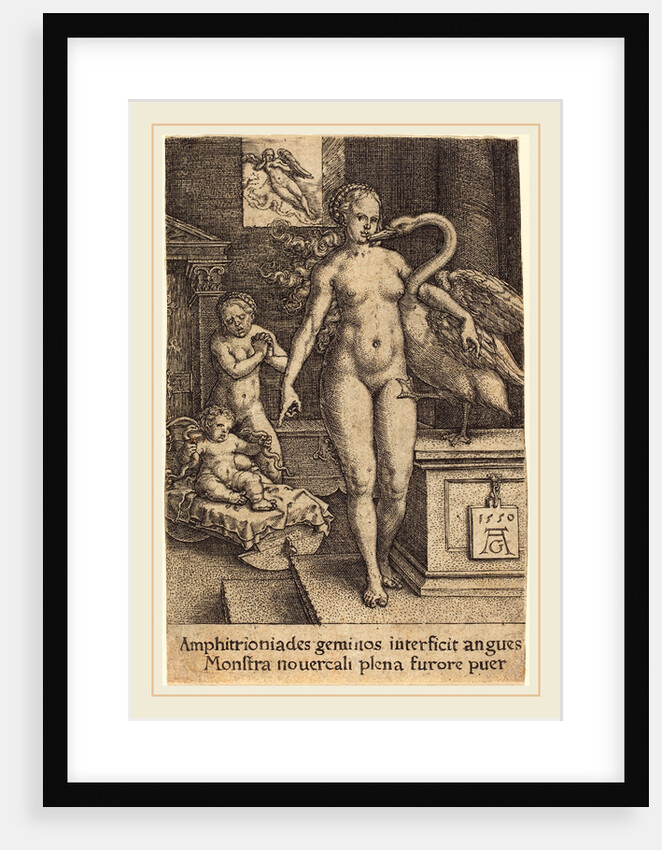 Hercules as a Child, 1550, by Heinrich Aldegrever