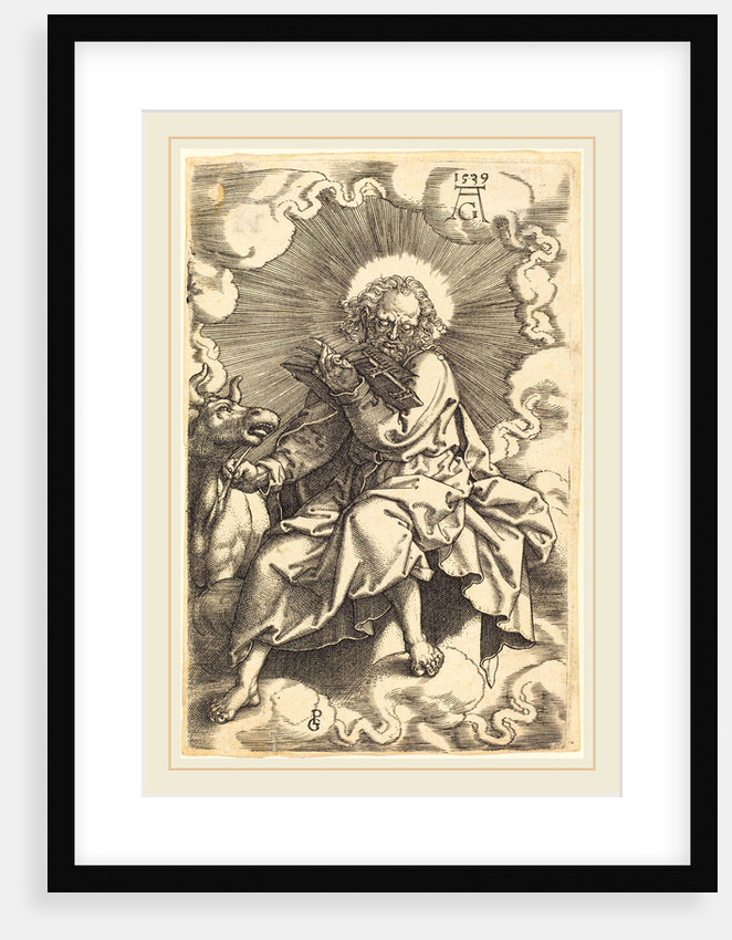 Luke, 1539 by Heinrich Aldegrever