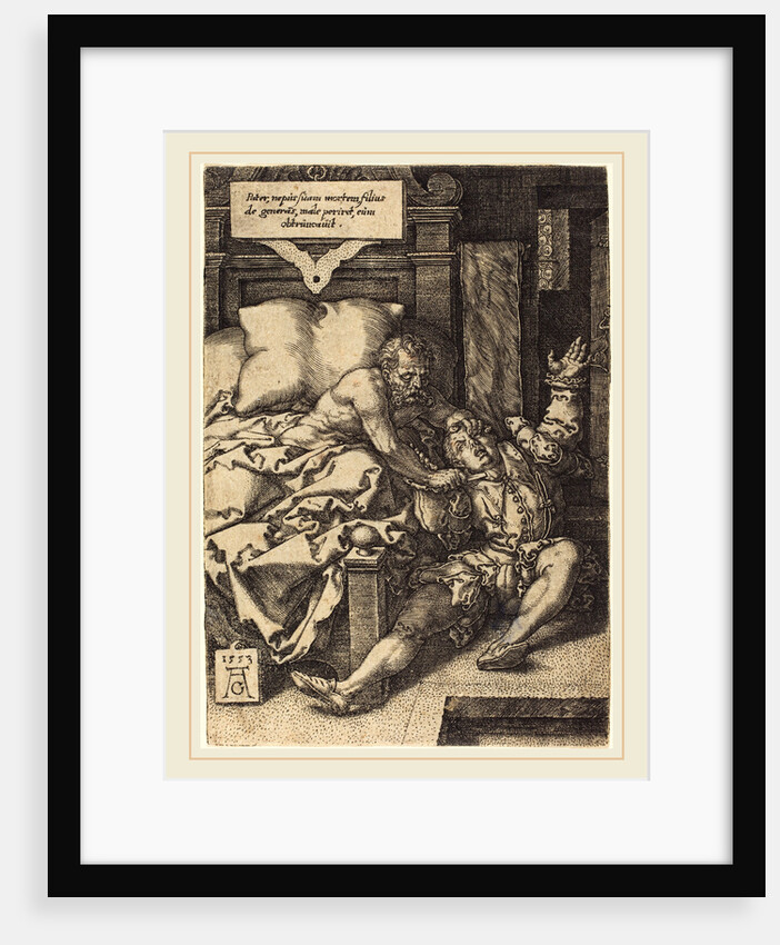 The Severe Father, 1553, by Heinrich Aldegrever