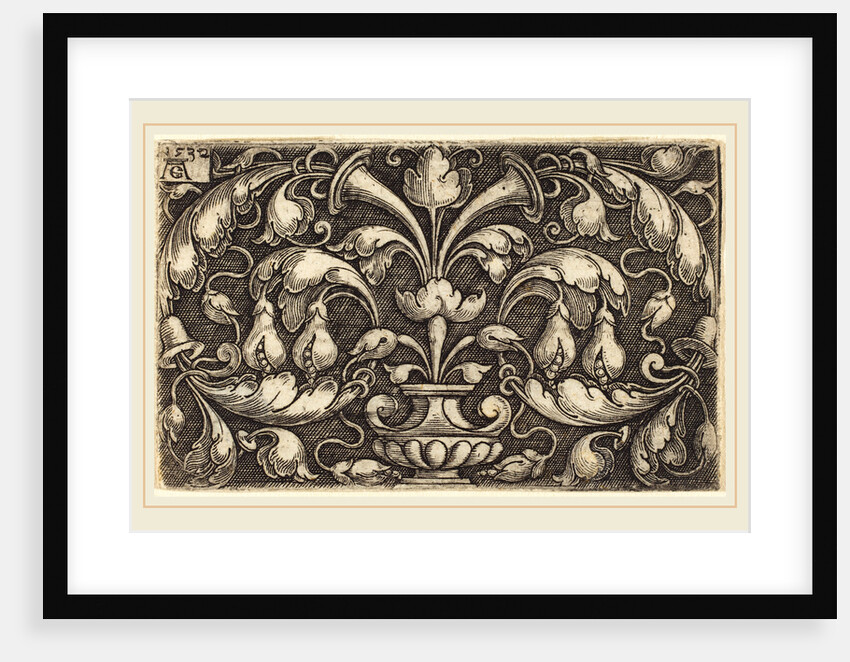 Ornament, 1532, by Heinrich Aldegrever