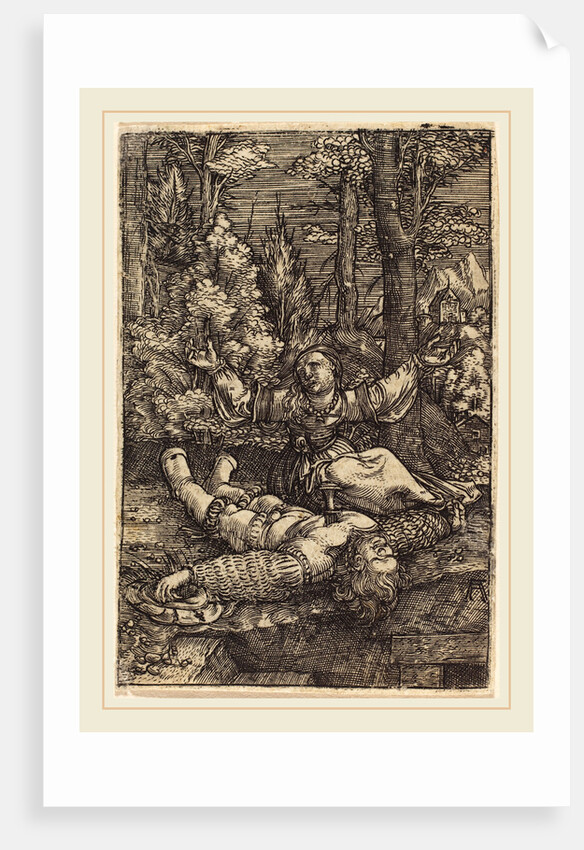 Pyramus and Thisbe by Albrecht Altdorfer