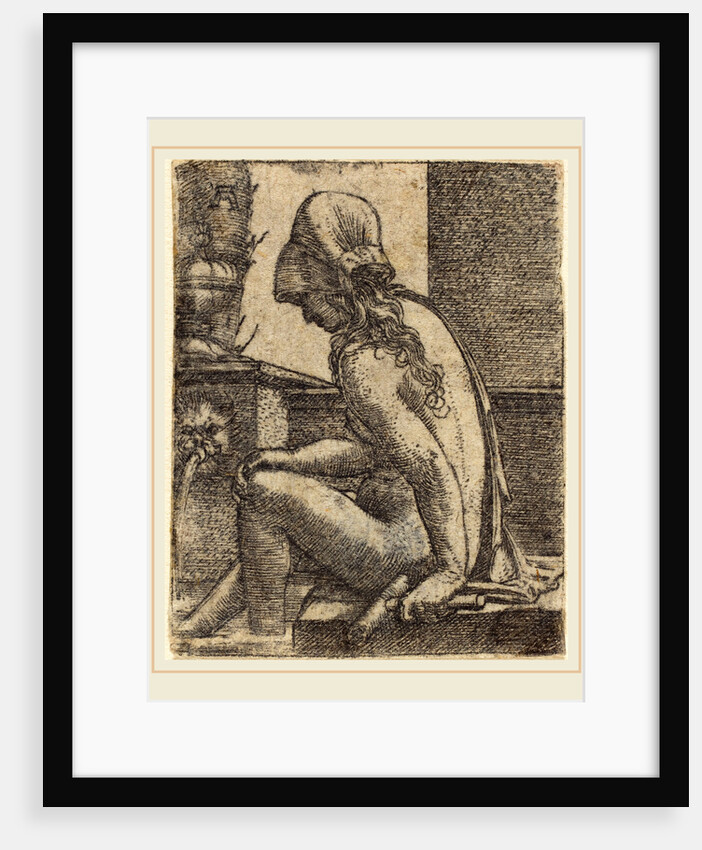 Bathing Woman by Albrecht Altdorfer