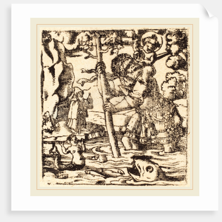 Saint Christopher by Anonymous