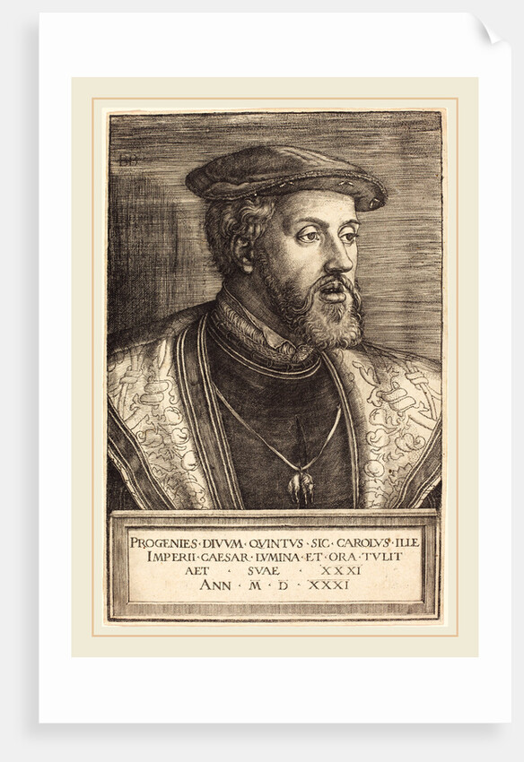 Emperor Charles V, 1531 by Barthel Beham