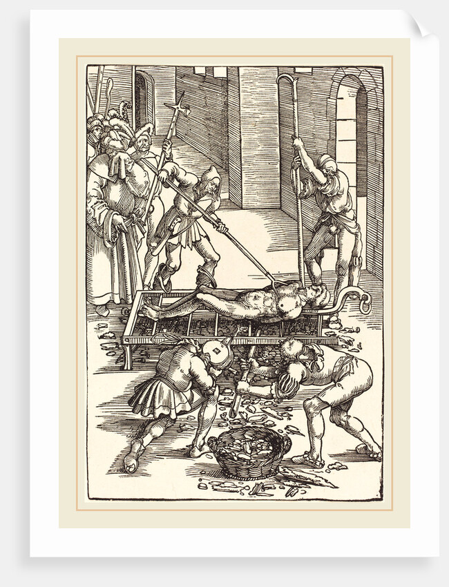Martyrdom of Saint Lawrence, 1505 by Hans Baldung Grien