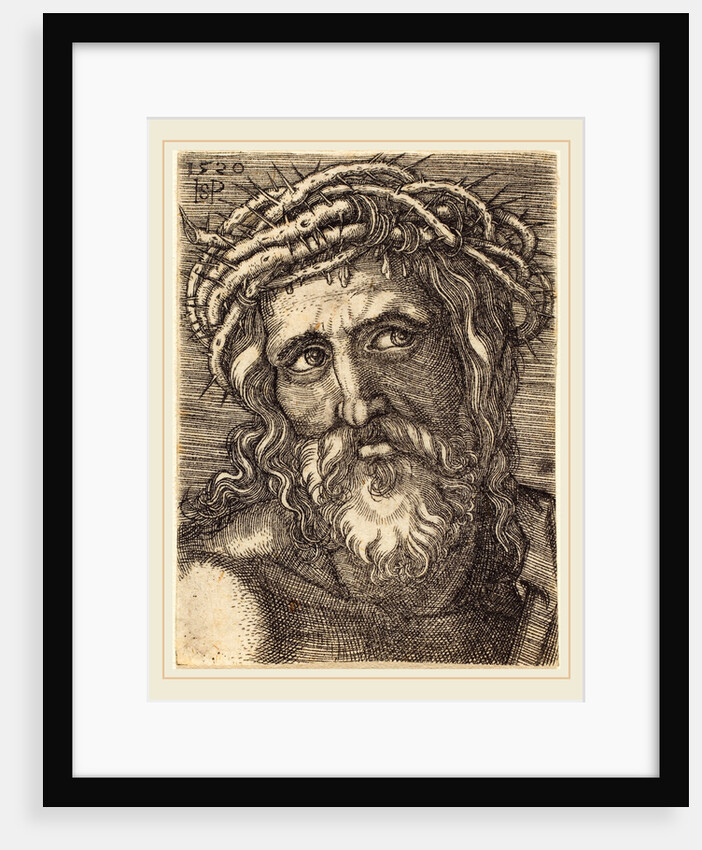 The Head of Christ, 1520 by Sebald Beham